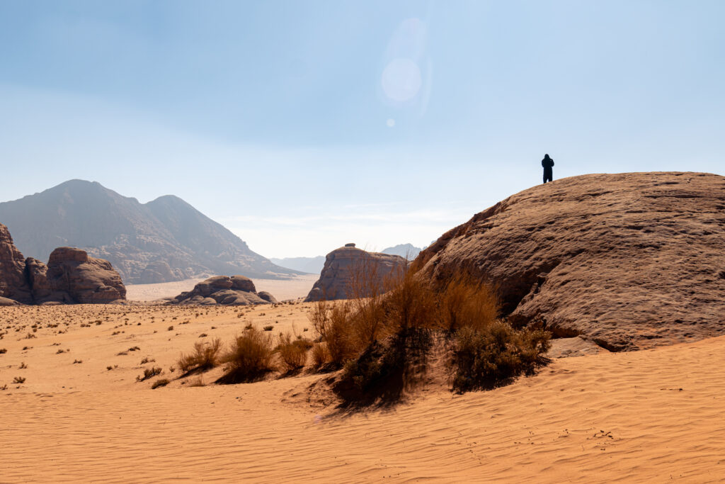 wadi rum desert hike